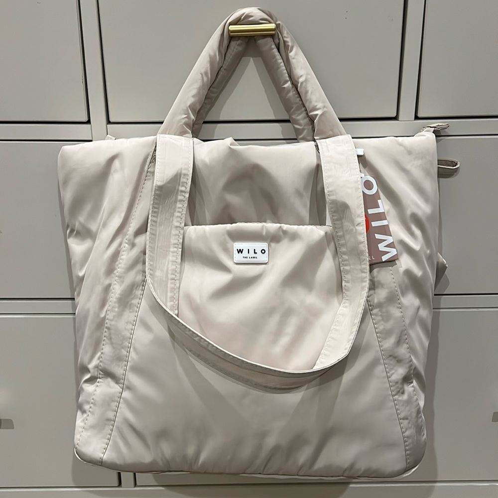 NWT Wilo the Label - Trapezium Tote (Clay)
